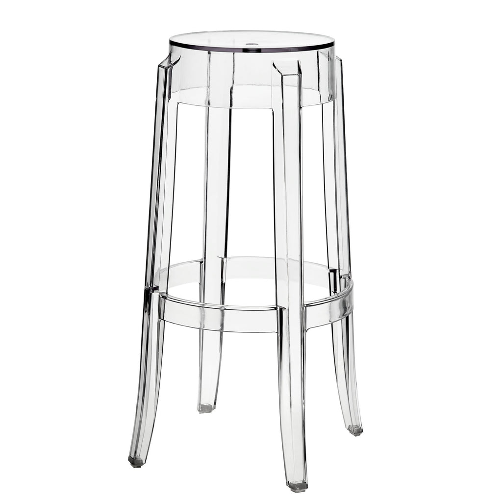 Casper Bar Stool Set Of 2 - Clear
