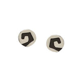 Fire Fuego Sterling Silver Post Earrings