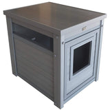 New Age Pet Litterloo Litter Box Cover/End Table - Grey