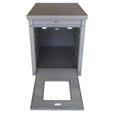 New Age Pet Litterloo Litter Box Cover/End Table - Grey
