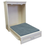 New Age Pet Murphy Bed With Memory Foam Cushion - Antique White