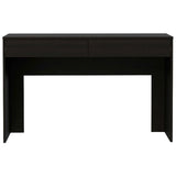 Tuhome Acre Computer Desk, Two Drawers, Countertop Desk, Black, For Office