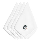 Caroline'S Treasures Embt2404Npke Alaskan Malamute Embroidered Napkins (Set Of 4), 20, Multicolor