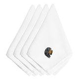 Caroline'S Treasures Embt2639Npke Gordon Setter Embroidered Napkins (Set Of 4), 20, Multicolor