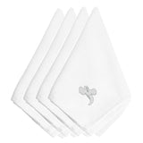 Caroline'S Treasures Embt3015Npke Halloween Single Ghost Embroidered Napkins (Set Of 4), 20, Multicolor