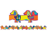 Plaid Attitude - Dogs Deco Trim Extra Wide Die Cut
