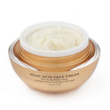 Kojic Acid Brightening Face Cream – Fades Dark Spots on Acne-Prone Sensitive Skin, Nut-Free
