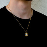Evil Eye Gold Pendant