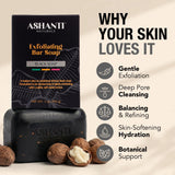 Exfoliating Black Soap Bar