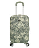 20 POLYCARBONATE CARRY ON ACU CAMO