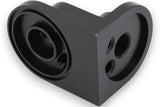 Oil Filter Adapter Rotates 90 Degree Black Billet For use on Ford 5.0L Engines - 796880
