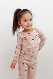 Puppy Egg Hunt (Long Sleeve PJ) - Pink