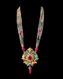 DLN128 Adaya multicolor natural beads necklace ( READY TO SHIP )