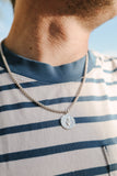 Men’s Sacred Heart Coin | 925 Sterling Silver