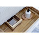 Fresca Formosa 24 Wall Hung Modern Bathroom Cabinet W/ Top & Sink In Rustic White