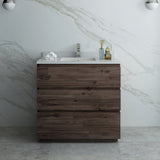 Fresca Formosa 36 Floor Standing Modern Bathroom Cabinet W/ Top & Sink