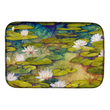 Waterlillies By Ferris Hotard Dish Drying Mat
