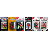 Mls Chicago Fire 6 Different Licensed Trading Card Team Sets