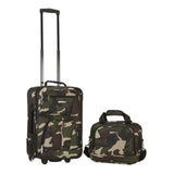 2 PC CAMO LUGGAGE SET CAMO