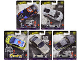 Slide Street 2 5 piece Set Car Culture 2024 Series H Diecast Model Cars by Hot Wheels