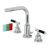 Fauceture FSC8951CKL Kaiser Widespread Bathroom Faucet with Brass PopUp, Polished Chrome