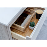 Fresca Formosa 72 Wall Hung Double Sink Modern Bathroom Vanity W/ Mirrors In Rustic White
