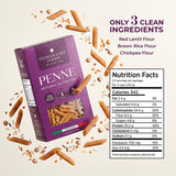 Flower Chef Foods Artisanal Gluten Free Pasta – High Protein Penne Pasta (Single Pack)