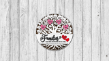 Personalized Families Branches on a Tree 10inch Sign - DIY Unfinished Kit - Lvl 1