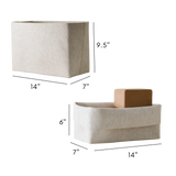 The Flex Bin - Small | Set of 3