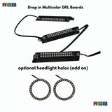 Ford Mustang Multicolor Flow Series DRL Boards (2015-2017)