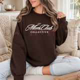 MOM CLUB Embroidered Aesthetic Graphic Sweatshirt