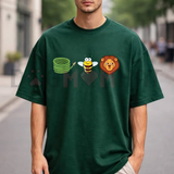 Hose Bee Lion Funny Wordplay Graphic Tee - Clever Pun Unisex Cotton Casual Shirt