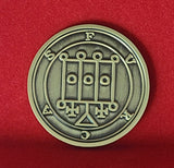 Furcas Demon Sigil Coin - Ars Goetia Knight Seal