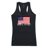 Graphic Tank, Ripple Effect, Black, L