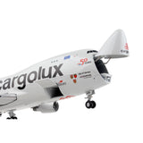 Boeing 747-400F Commercial Aircraft Cargolux Gray With Red Tail Gemini 200 - Interactive Series 1/200 Diecast Model Airp