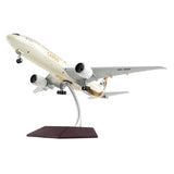 Boeing 777F Commercial Aircraft Etihad Airways Cargo Beige with Tail Graphics Gemini 200 Interactive Series 1/200 Diecast