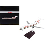 Boeing 727-200 Commercial Aircraft Trump Shuttle White With Red Stripes Gemini 200 Series 1/200 Diecast Model Airplane B