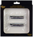 Cobus 3000 Passenger Bus White and Blue US Airways Shuttle Bus 2 Piece Set Gemini 200 Series Diecast Models by GeminiJets