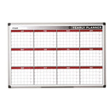 Magnetic 12-Month Dry-Erase Planner