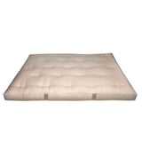 Green Cotton Twin 7 Mattress With 2 Foam Core In 100% Cotton Fabric Case
