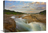 River In Pedernales Falls State Park, Texas-Canvas Art-24X18