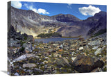Nokhu Crags, Hornfel Layers Carved By Glaciers, Medicine Bow Range, Colorado-Canvas Art-24X18