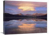 Lenticular Clouds Over Mount Dana, Mount Gibbs, And Mammoth Peak At Tuolumne Meadows, Yosemite National Park, California-Canvas