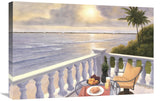 Breakfast On The Veranda-Canvas Art-30X20