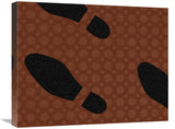 Clothing - Footprints-Canvas Art-24X20