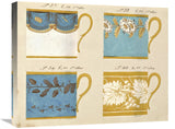 Quatre Tasses Du 1Er Choix, Ca. 1800-1820-Canvas Art-24X20