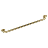 Kingston Brass GDR814307 Silver Sage 30Inch X 11/4Inch OD ADA Grab Bar, Brushed Brass