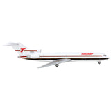 Boeing 727-200 Commercial Aircraft Trump Shuttle White With Red Stripes 1/400 Diecast Model Airplane By Geminijets
