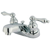 Kingston Brass GKB251AL 4 in. Centerset Bathroom Faucet, Polished Chrome