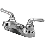 Kingston Brass GKB251LP 4 in. Centerset Bathroom Faucet, Polished Chrome